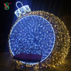 Outdoor Decorative Ornaments LED 3D Sphere Christmas Giant Balls Motif Light