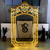 LED 2D Photo Frame Motif Lights for New Year Festival Outdoor Decoration