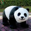 Outdoor Decoration Lighted Fiberglass Acrylic Panda Light Led 3D Animal Motif Sculpture