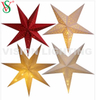 Outdoor Waterproof Hanging Moravian Star Burst Star Motif Lights for Christmas Tree Decoration