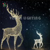 Holiday Shopping Center Christmas Outdoor Decoration Led Reindeer Motif Lights