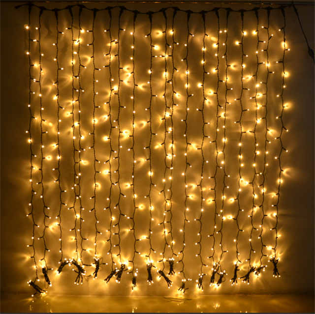 LED Fairy Curtain String Lights – Indoor & Outdoor Decorative Lighting for Events & Holiday