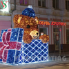 Led Bear Light Giant 3D Teddy Bear Motif Lights for Outdoor Christmas Decoration