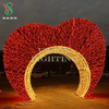Navidad Luces Outdoor Glowing Tunnel Led Illuminated Arch Motif Decoration Lighting for Christmas Display