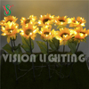 Led Artificial Flower Rose Light for Holiday Outdoor Garden Park Decoration