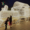 Christmas Commercial Decoration Large 3D Train 