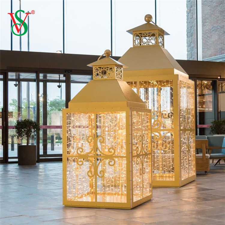 LED 3D Moon Star Motif Light for Ramadan Mubarak EID Holiday Decoration