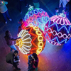 Giant LED 3D Ball Arch Motif Decoration Light for Christmas Shopping Mall Display