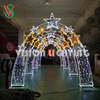 Outdoor Giant Arches Romantic Arch 3D Motif Light for Valentine's Day Decoration