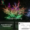 Outdoor RGB LED Cherry Blossom Tree Light – IP65 Waterproof Decorative Lighting for Garden Park & Event Display