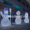 LED Waterproof Snowman Motif Light – Outdoor Christmas Decoration for Gardens, Parks & Commercial Displays