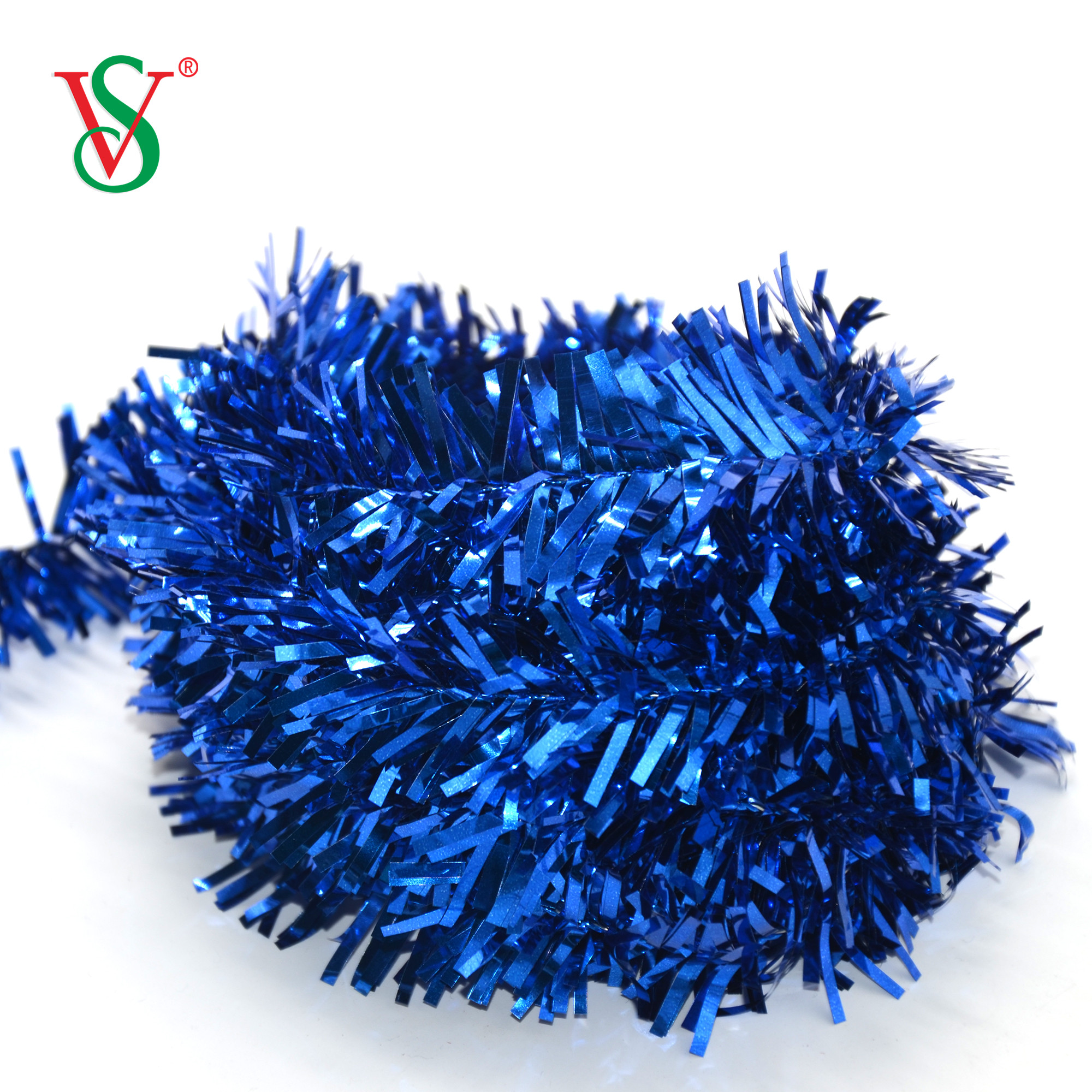 Pet Material Tinsel Garland Home Christmas Motif Decoration