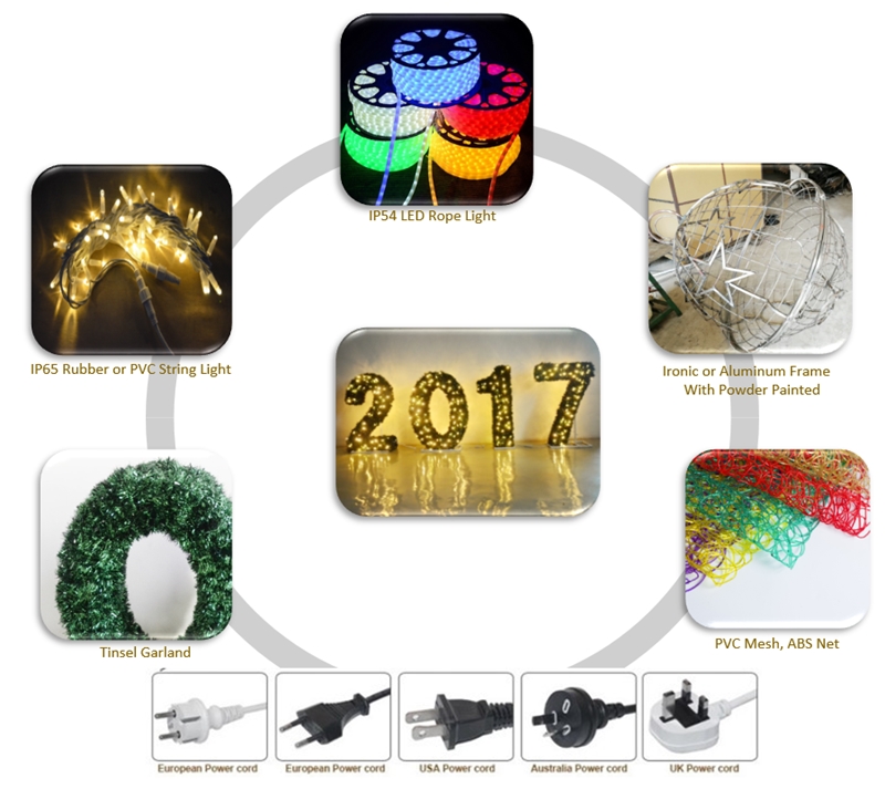 2023 New Year Celebration LED Sculpture Light-18