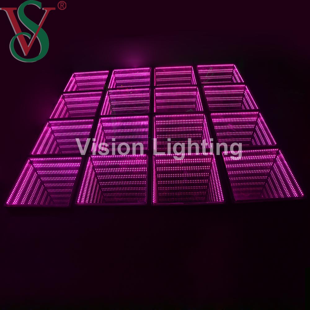 Disco Bar DJ 50cm RGB Floor Tile Light Interactive LED Smart Dancing Floor for Stage Lighting