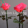 High quality artificial IP65 Landscape use Christmas decorative led insert artificial rose flower light