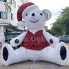 Led Outdoor Bear Light Giant 3D Sculpture Teddy Bear Motif Lights for Mall