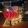 Christmas Commercial Decoration Large 3D Train 