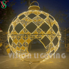 3D Illuminated Sphere Christmas Giant Round Arch Ball Shape Decoration Light for Outdoor Street
