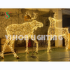 Holiday Shopping Center Christmas Outdoor Decoration Led Reindeer Motif Lights
