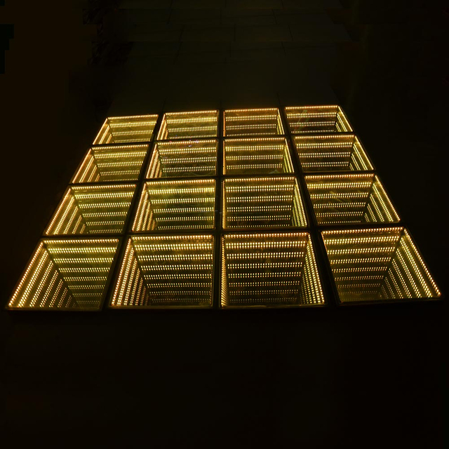 Disco Bar DJ 50cm RGB Floor Tile Light Interactive LED Smart Dancing Floor for Stage Lighting