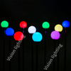 SPI RGB Full Color LED Acrylic Bar Light Ground Floor Inserted Ball Lights for Outdoor Landscape Decoration