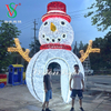 LED Waterproof Snowman Motif Light – Outdoor Christmas Decoration for Gardens, Parks & Commercial Displays