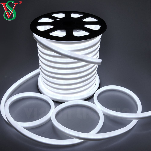 Waterproof 15*25MM/8*16MM Flexible Lamp Strip 24V/110V/220V/ LED Flex Neon Lights for Outdoor Wall Mounting