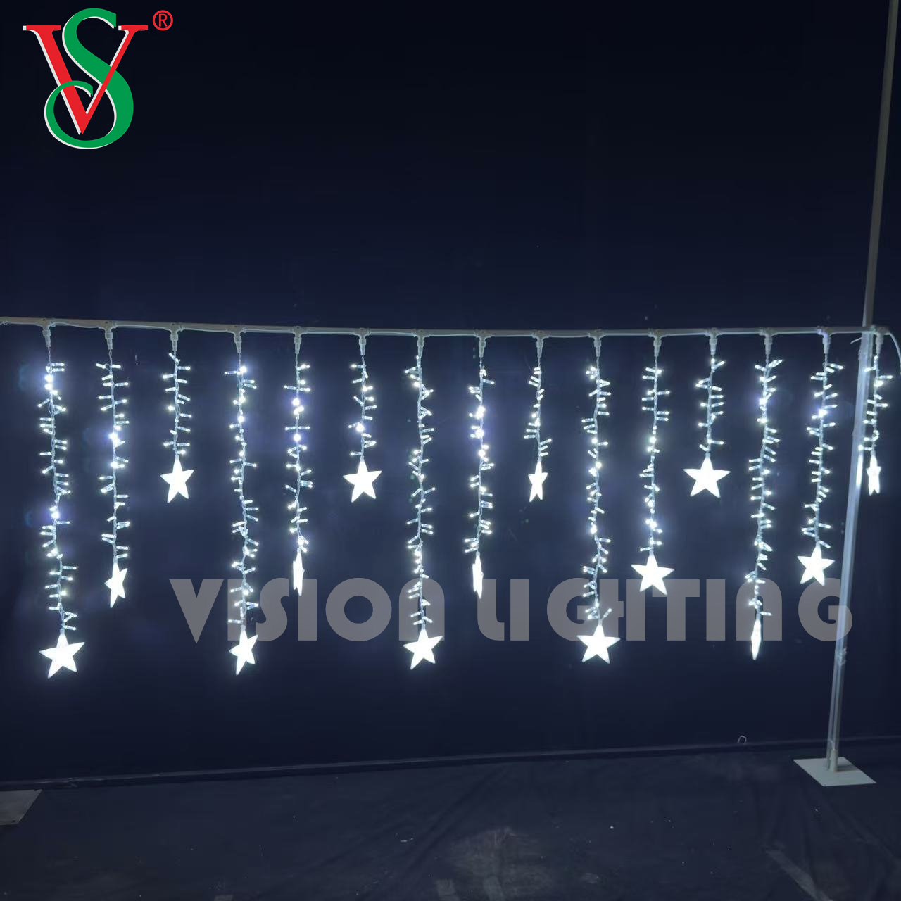 Connectable Christmas Decoration Lighting fairy Xmas Led Icicle Dripping Light for Holiday Ornament