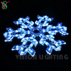 Christmas Outdoor Decoration Hanging Ornaments Led Acrylic Snowflake Motif Lights