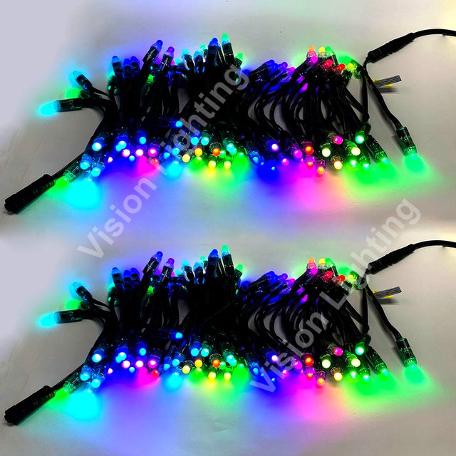 Christmas decoration WS2811 Programmable led module pixels decorative RGB string light for outdoor use