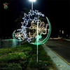 EID Mubarak LED 2D Ramadan Motif Light for Street Pole Decoration