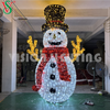 LED Waterproof Snowman Motif Light – Outdoor Christmas Decoration for Gardens, Parks & Commercial Displays