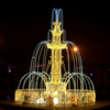 3D LED Light Fountain Motif Sculpture for Outdoor Landscape Decorations