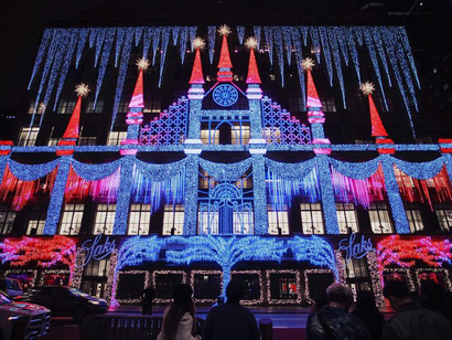 Decorative Lighting In Building Facade