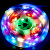 Christmas tree decoration USB plug led smart strip Remote panel and app control RGB string lights