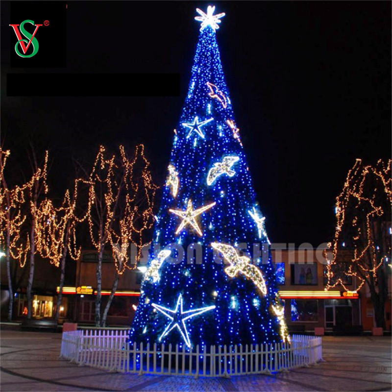 LED 3D Giant Christmas Tree Light for Outdoor Festival Decoration