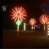 2.5M 3M Outdoor Led Christmas Decoration 12V RGB Fireworks Tree Motif Light for Street