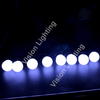 Outdoor 50MM Bulb WS2811 DMX/SPI Festoon Belt Lights Programmable Ball String for Christmas