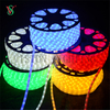 Holiday Decoration Round Shape Rgb 100m Led Flex Rope Strip Light for Shop Window Park Street