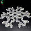 Christmas Outdoor Decoration Hanging Ornaments Led Acrylic Snowflake Motif Lights