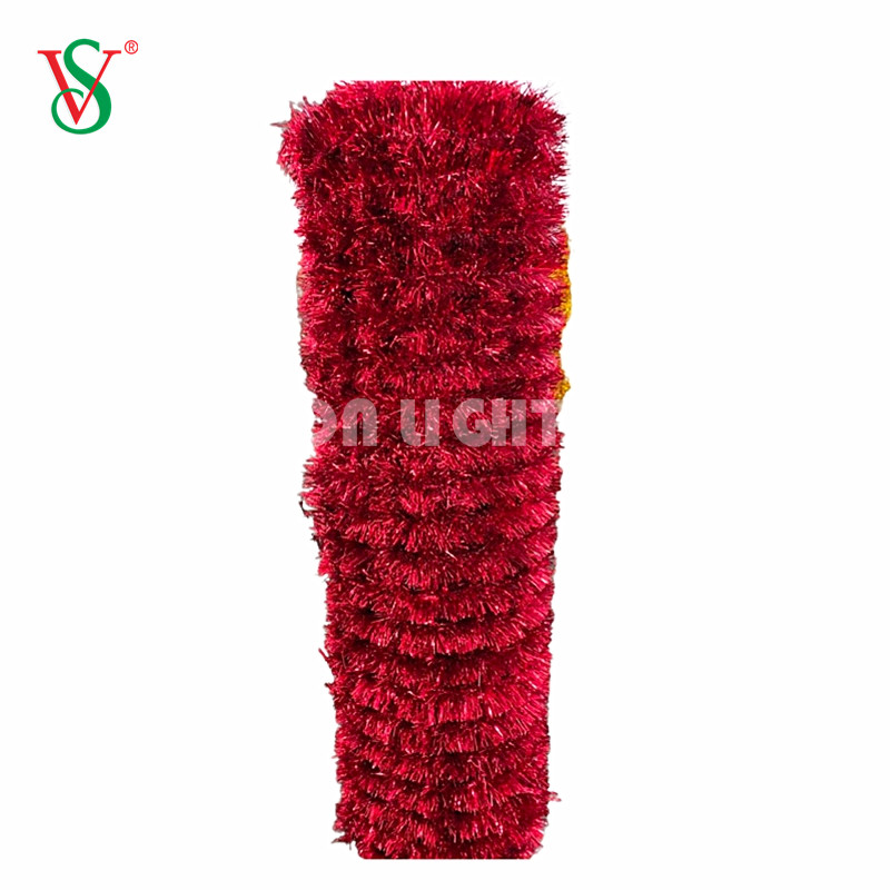 Pet Tinsel Garland Net Carpet Mesh for Christmas 2D and 3D Motif Light Decoration