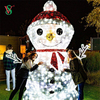 Large LED 3D Snowman for Christmas Holiday Outdoor Decoration