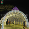 Led Entrance Archway Lighting Animated Tunnel Arch Christmas Decoration Motif Light