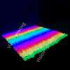 SPI RGB Full Color LED Acrylic Bar Light Ground Floor Inserted Ball Lights for Outdoor Landscape Decoration