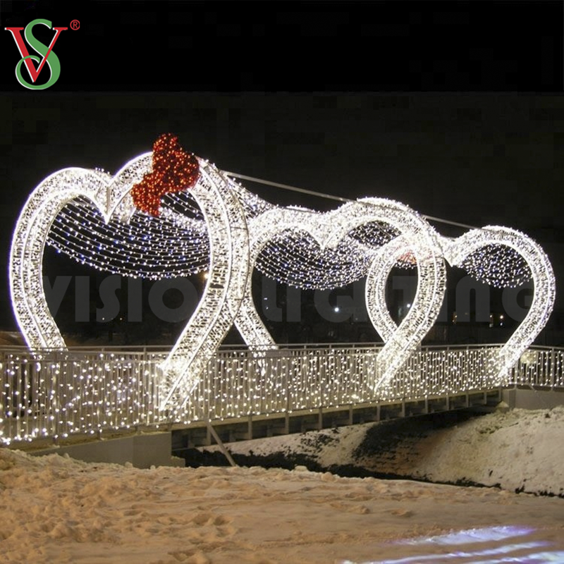 Led Entrance Archway Lighting Animated Tunnel Arch Christmas Decoration Motif Light