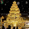 LED Outdoor Christmas Tree Light Waterproof Decorative Lighting for City Squares, Events & Commercial Displays