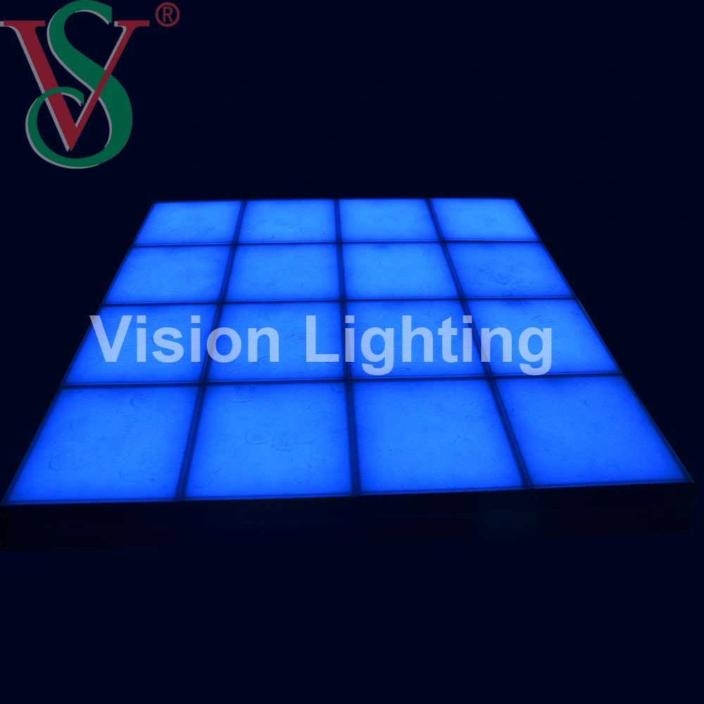 Disco Bar DJ 50cm RGB Floor Tile Light Interactive LED Smart Dancing Floor for Stage Lighting