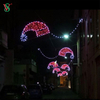 Pre Lit Outdoor Large 2D Street Motif Light for Commercial Street Decoration