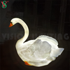 Fiberglass Goose Resin Animals Sculpture Light Led Illuminated Swan for Zoo Park Outdoor Decoration