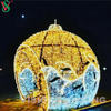 Outdoor Large Lighted Sphere 3D Led Ball Motif Christmas Decoration Light for Holiday Decor